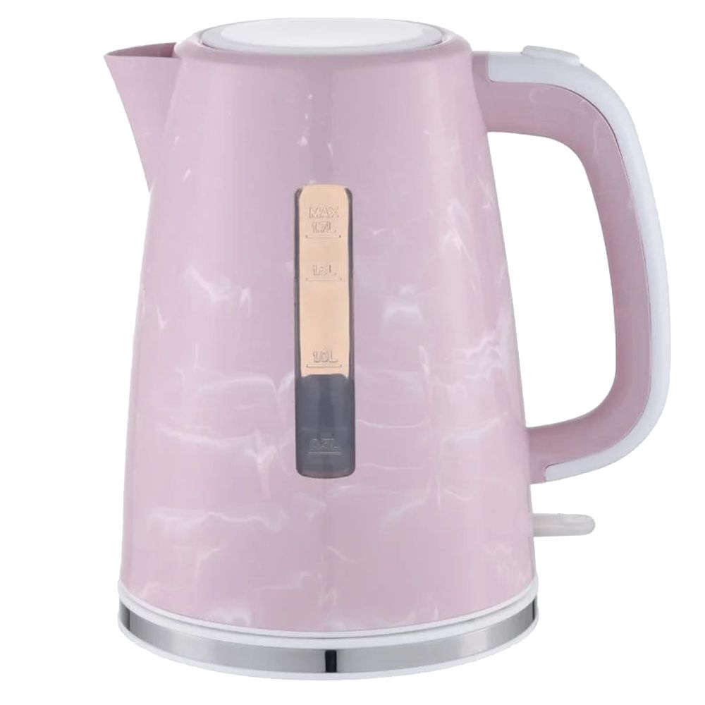 كولين - غلاية كهربائية تأثير رخامي - وردي - 1.7 لتر - 2200 واط