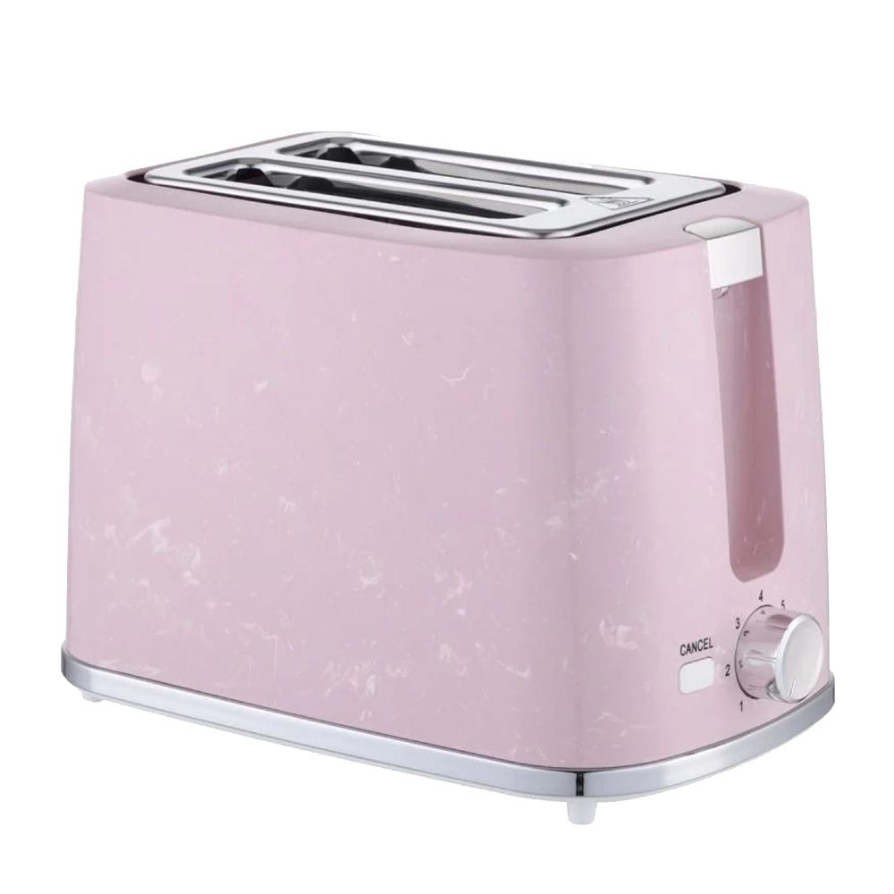 Koolen Double Slice Toaster With Marble Effect - Pink - 900 W