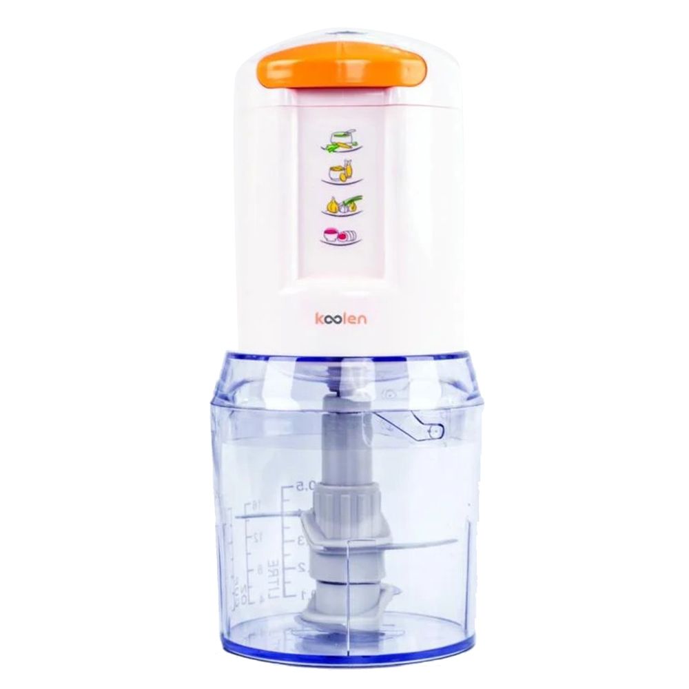 Koolen - Vegetable Chopper - White/Orange - 500 ml - 300 W