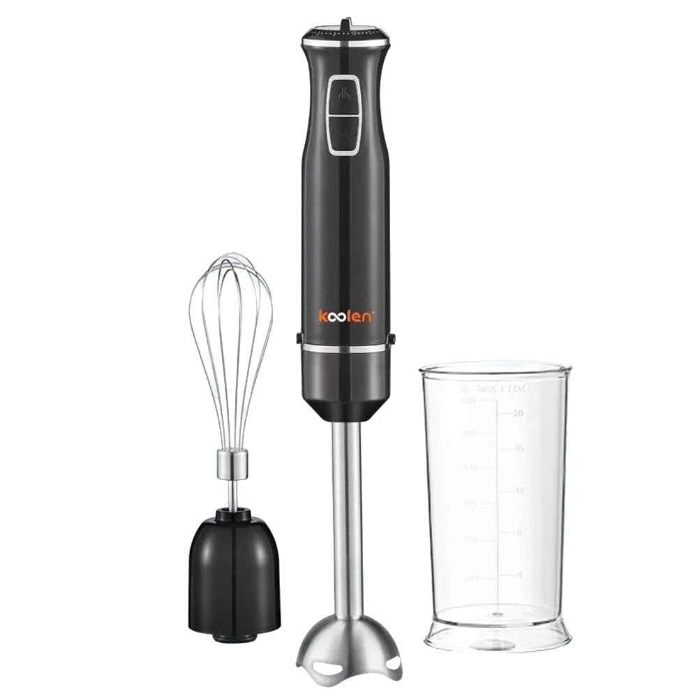 Koolen - 2 In-1 Electric Hand Blender - Black - 500W