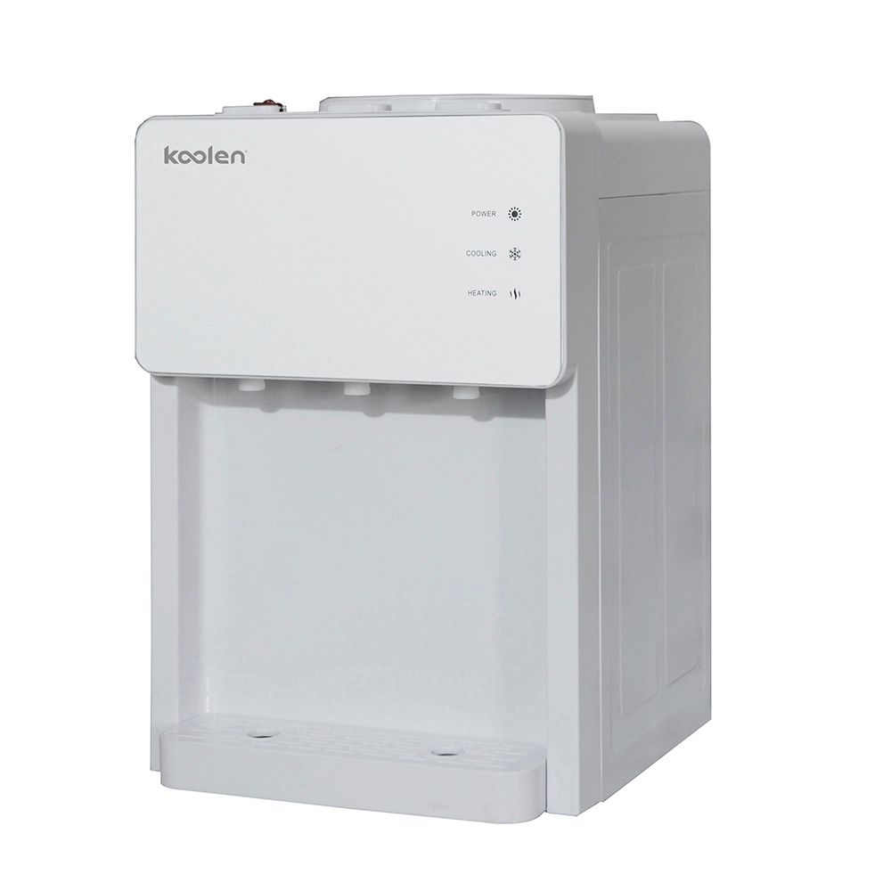 Koolen Tabletop Glass Water Dispenser - White - 3 L - 590 W
