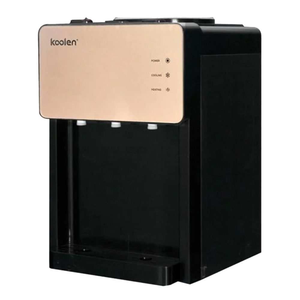 Koolen Tabletop Glass Water Dispenser - Gold - 3 L - 590 W
