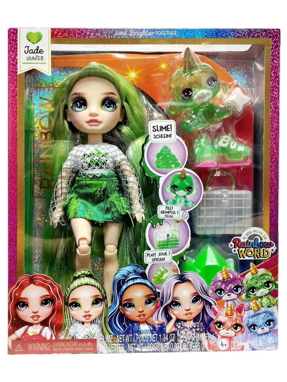 Rainbow High - Classic Fashion Doll - Jade