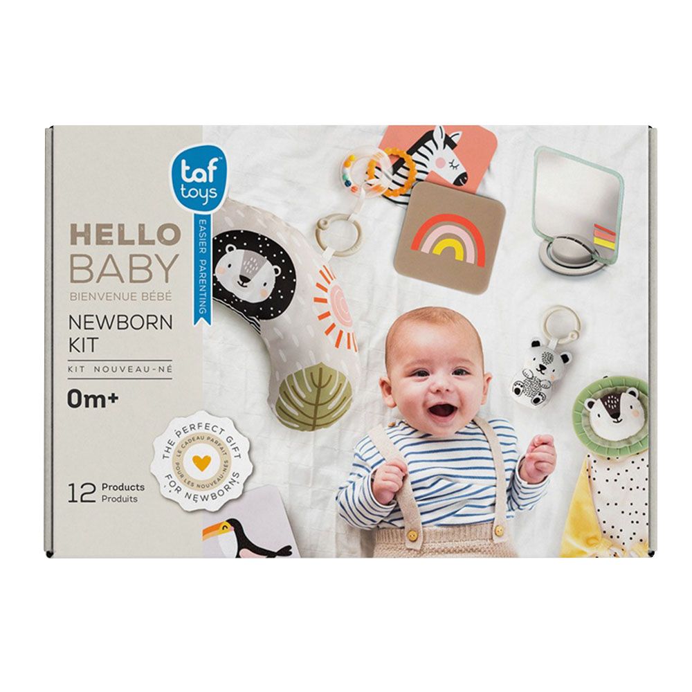 Taf Toy - Hello Baby Newborn Developmental Toy Kit - 12 Pcs