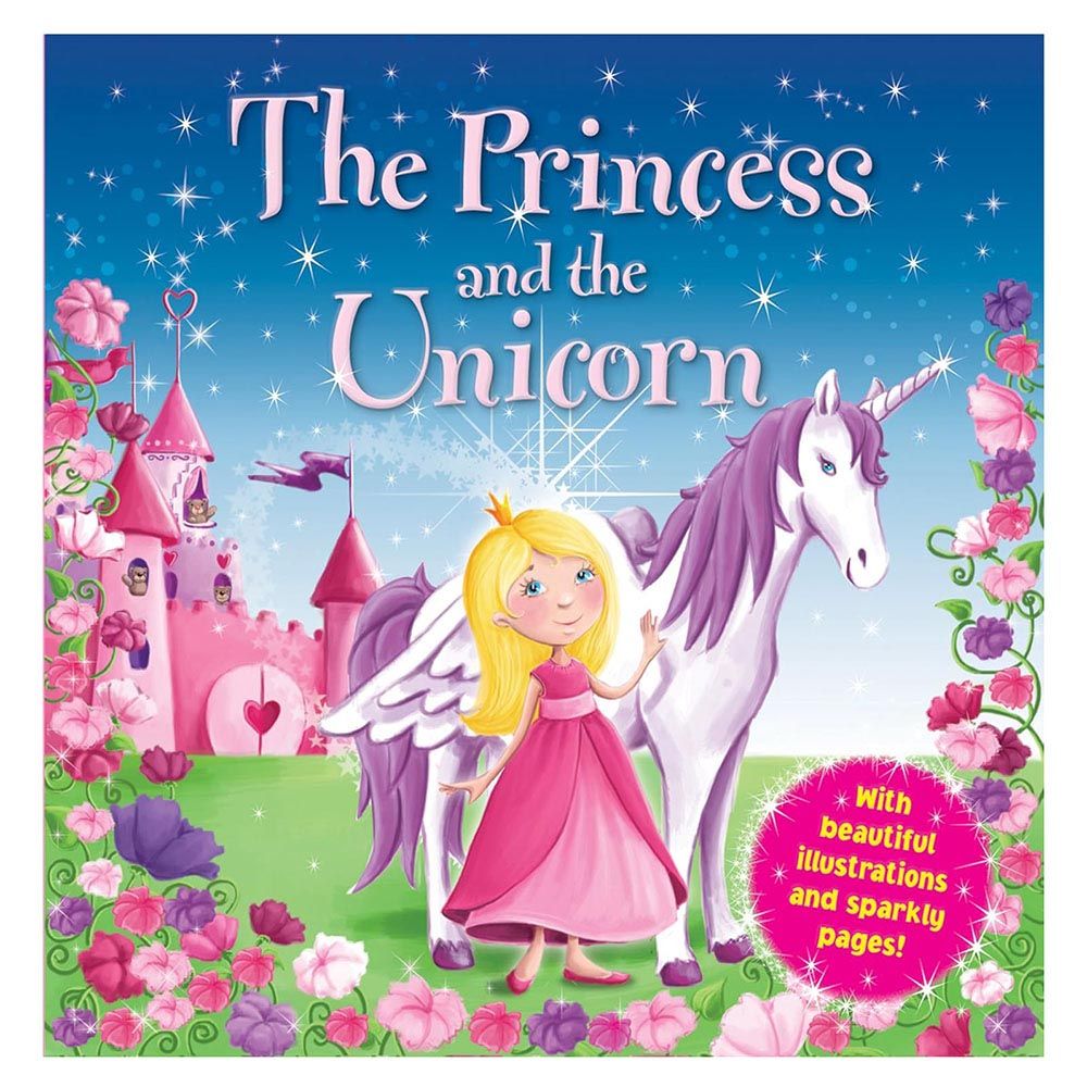 Sparkly Padded - The Princess and the Unicorn