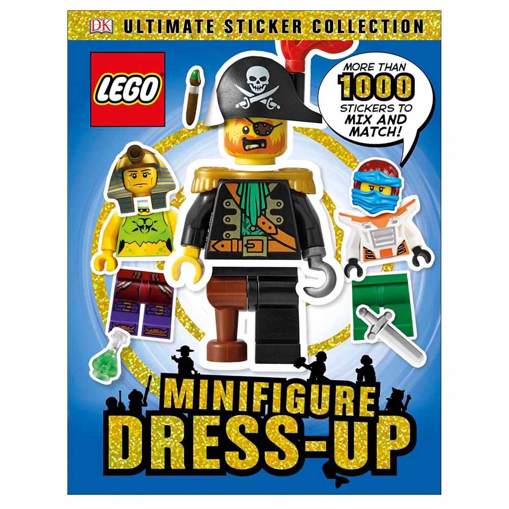 كتاب- Lego Minifigure Dress-Up: Ultimate Sticker Collection