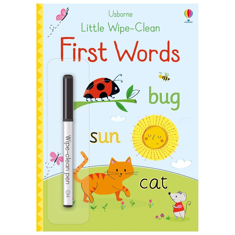 Usborne Books - Little Wipe-Clean - First Words
