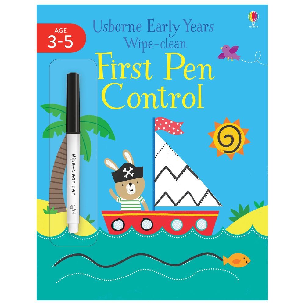 Usborne Books - Early Years Wipe-Clean - First Pen Control