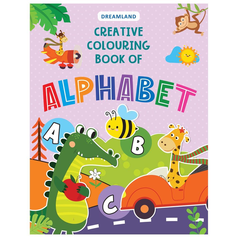 Creative Colouring Book - Alphabet