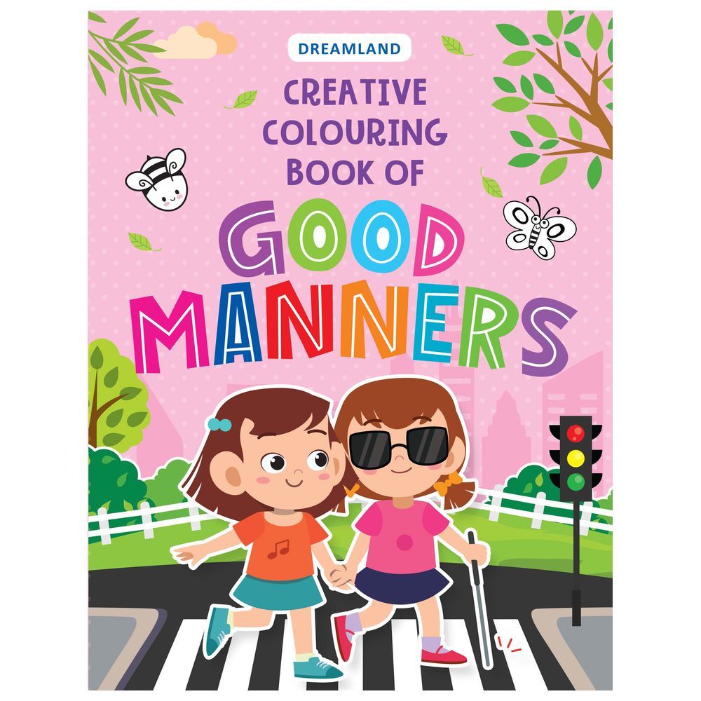 Creative Colouring Book - Good Manners