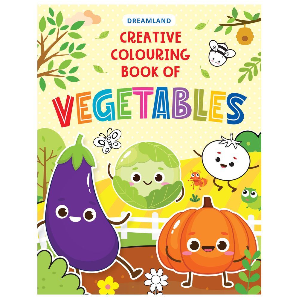 Creative Colouring Book - Vegetables