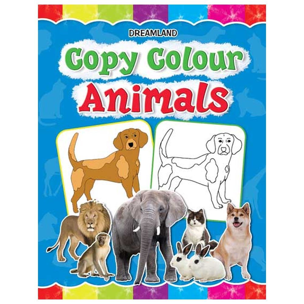 Copy Colour Book - Animals
