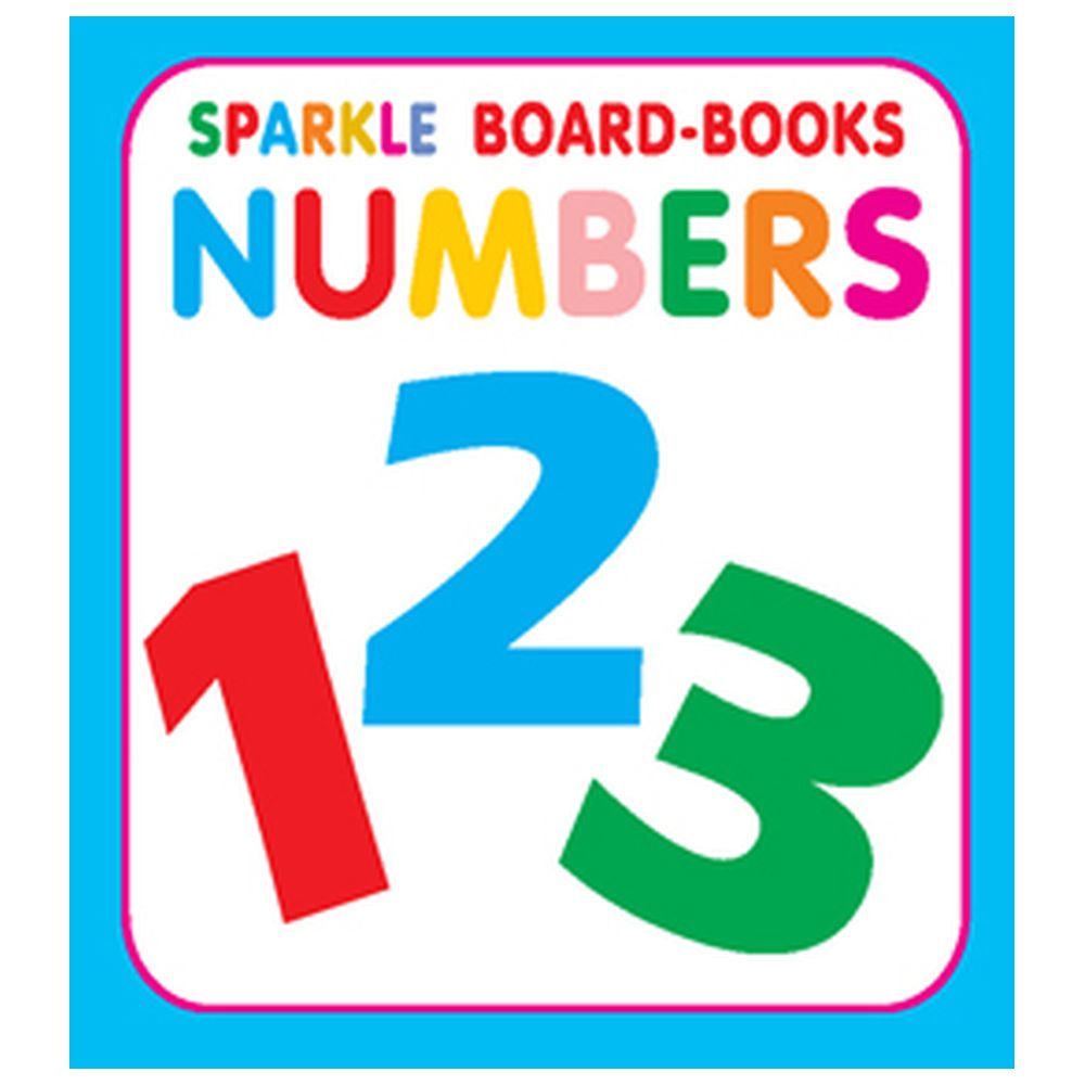 Sparkle Board Book - Numbers