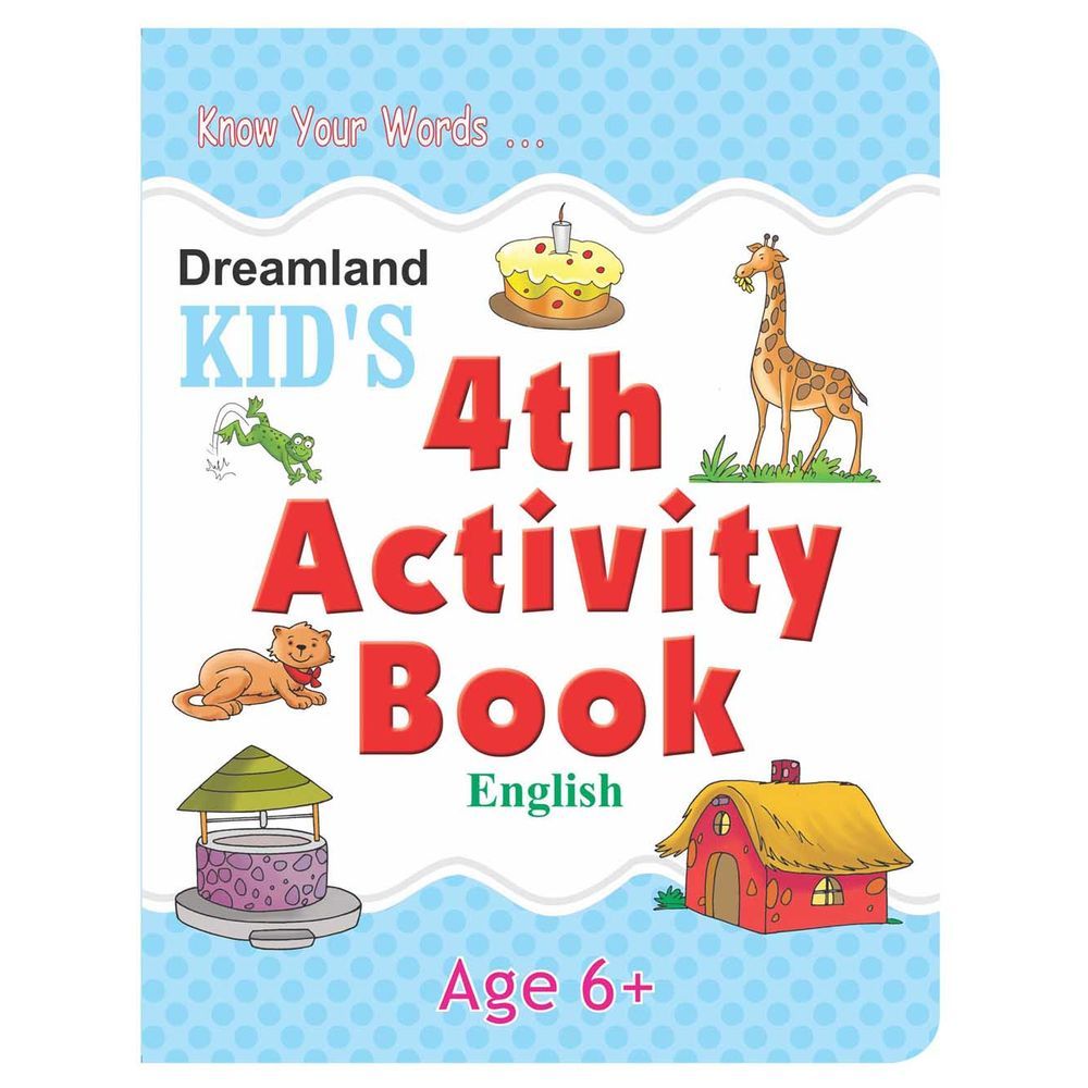 Kid's 4th Activity Book - English