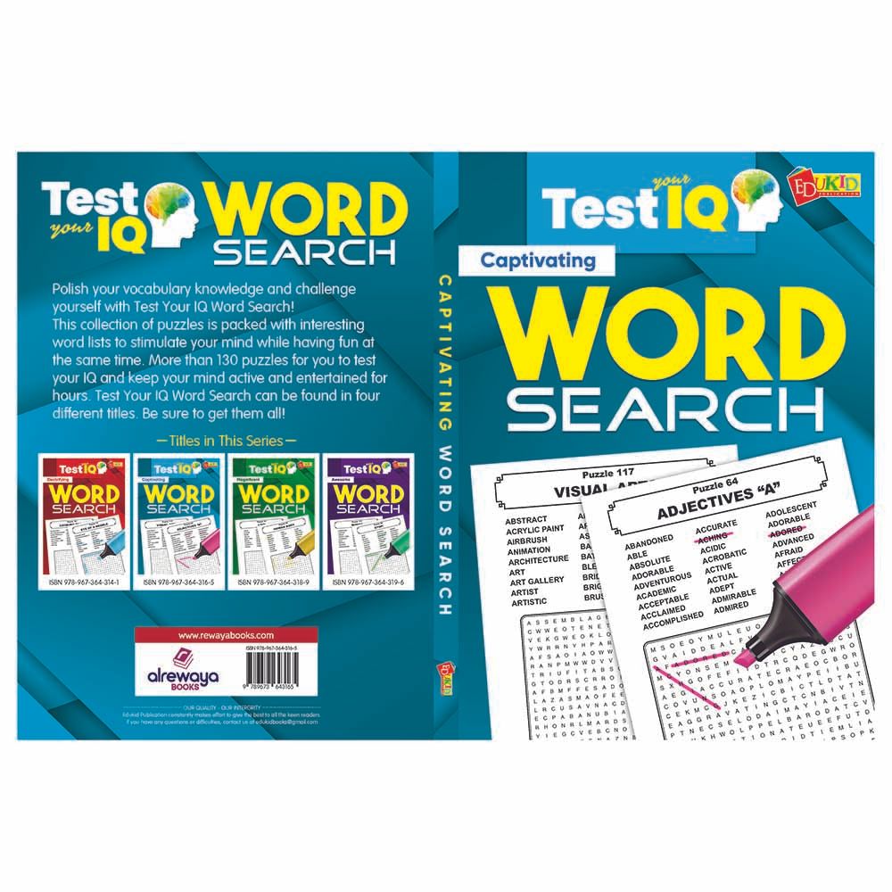 كتاب Test Your IQ: World Search - Captivating