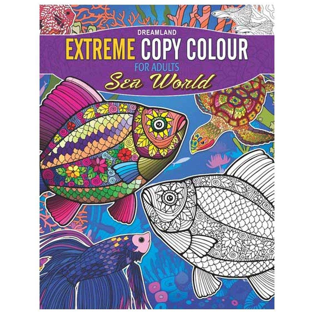 Extreme Copy Colour Book - Sea World