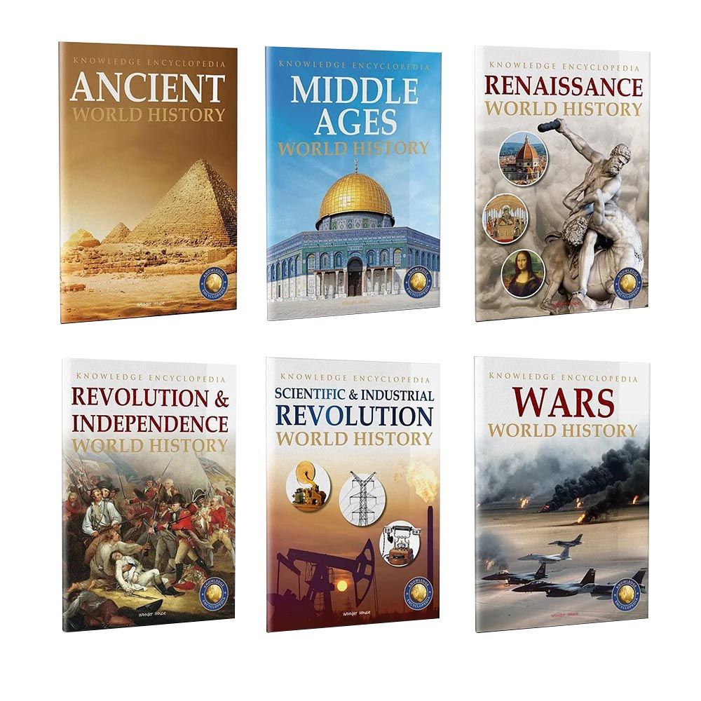 World History: Knowledge Encyclopedia - Pack of 6