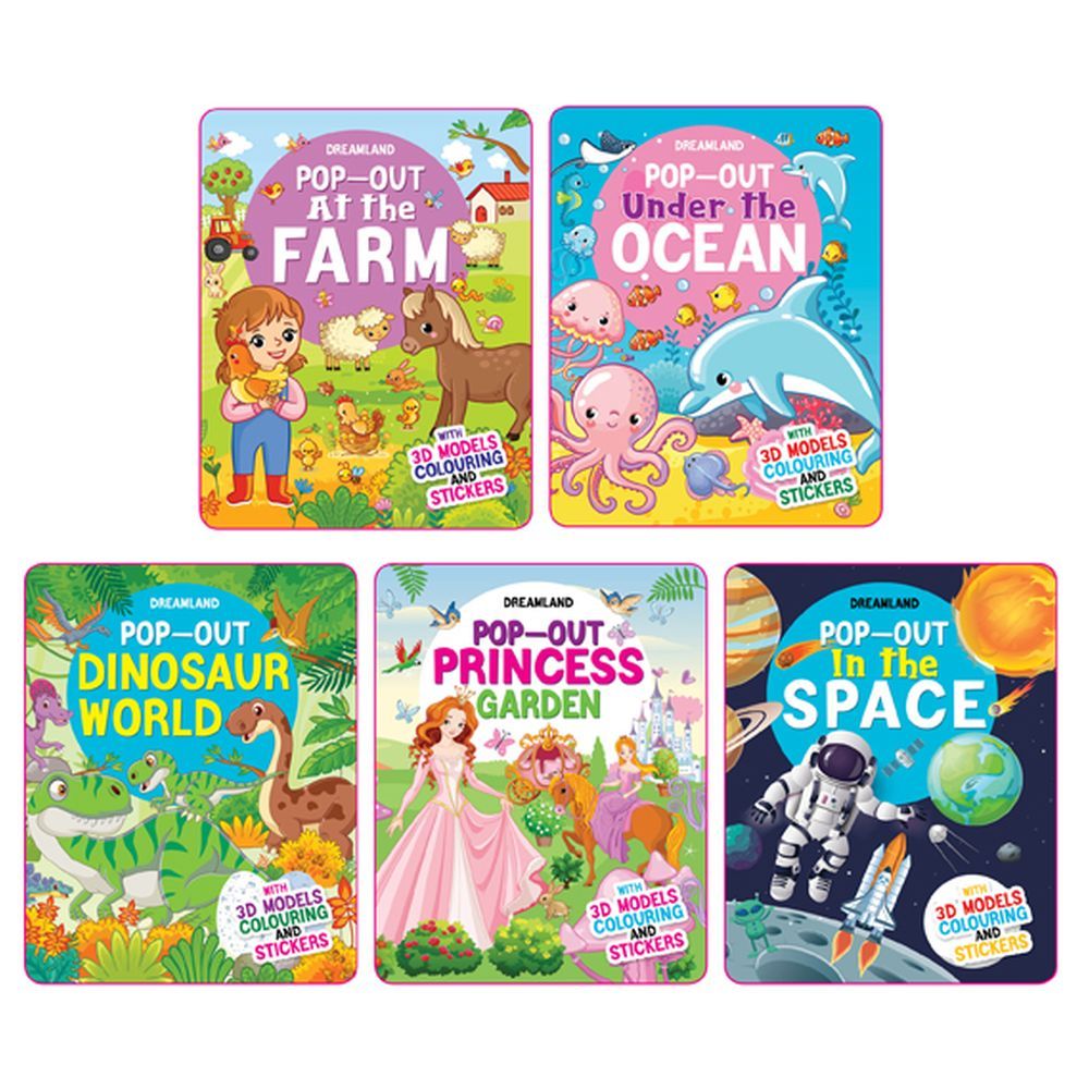 Pop-Out Books - Set of 5