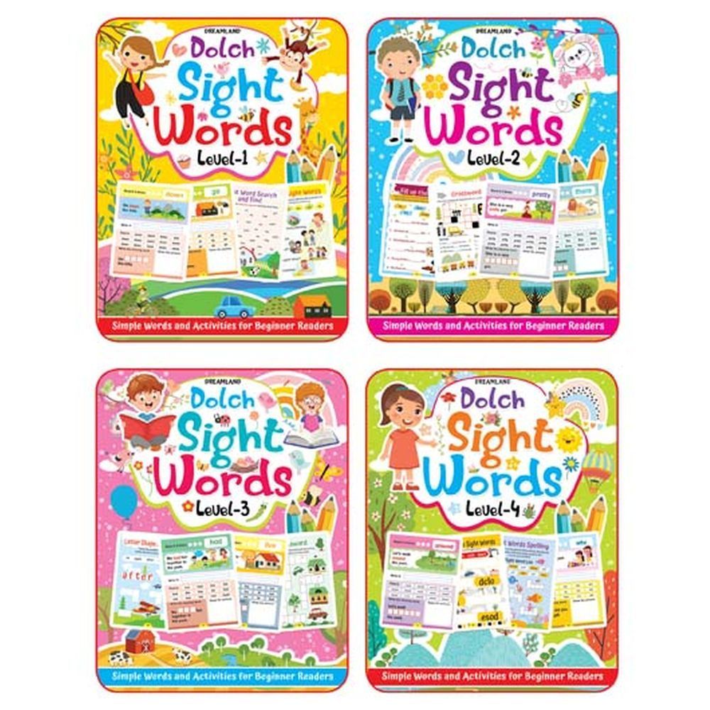 Dolch Sight Words Books - Set of 4
