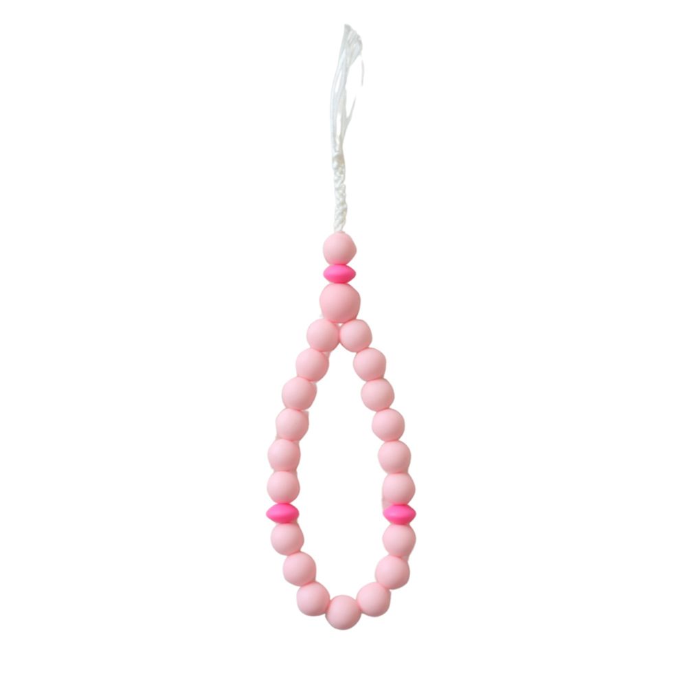 Mommy's Charms - Silicone Misbah Teether - Pink