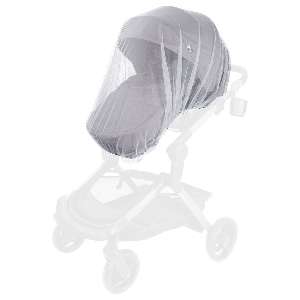 Moon - Universal Stroller Mesh Mosquito Net Only - White