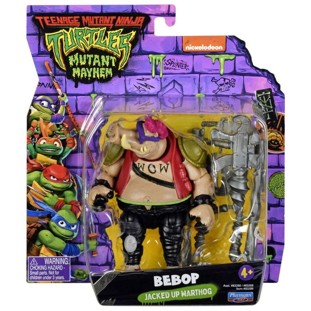 Playmates Toys - Bebop Basic Figure - 4.5-Inch