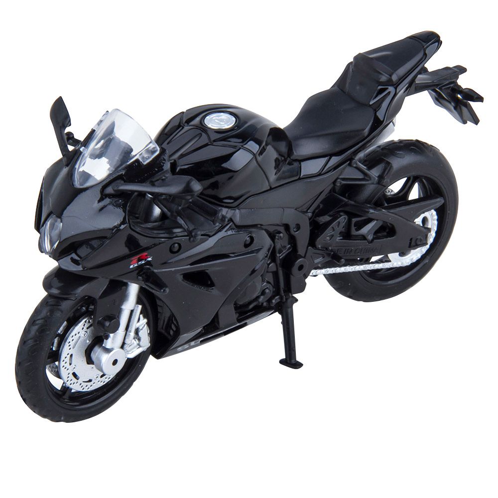 Msz - 1/18 Suzuki Gsx-R1000 Bike Die-Cast Replica - Black