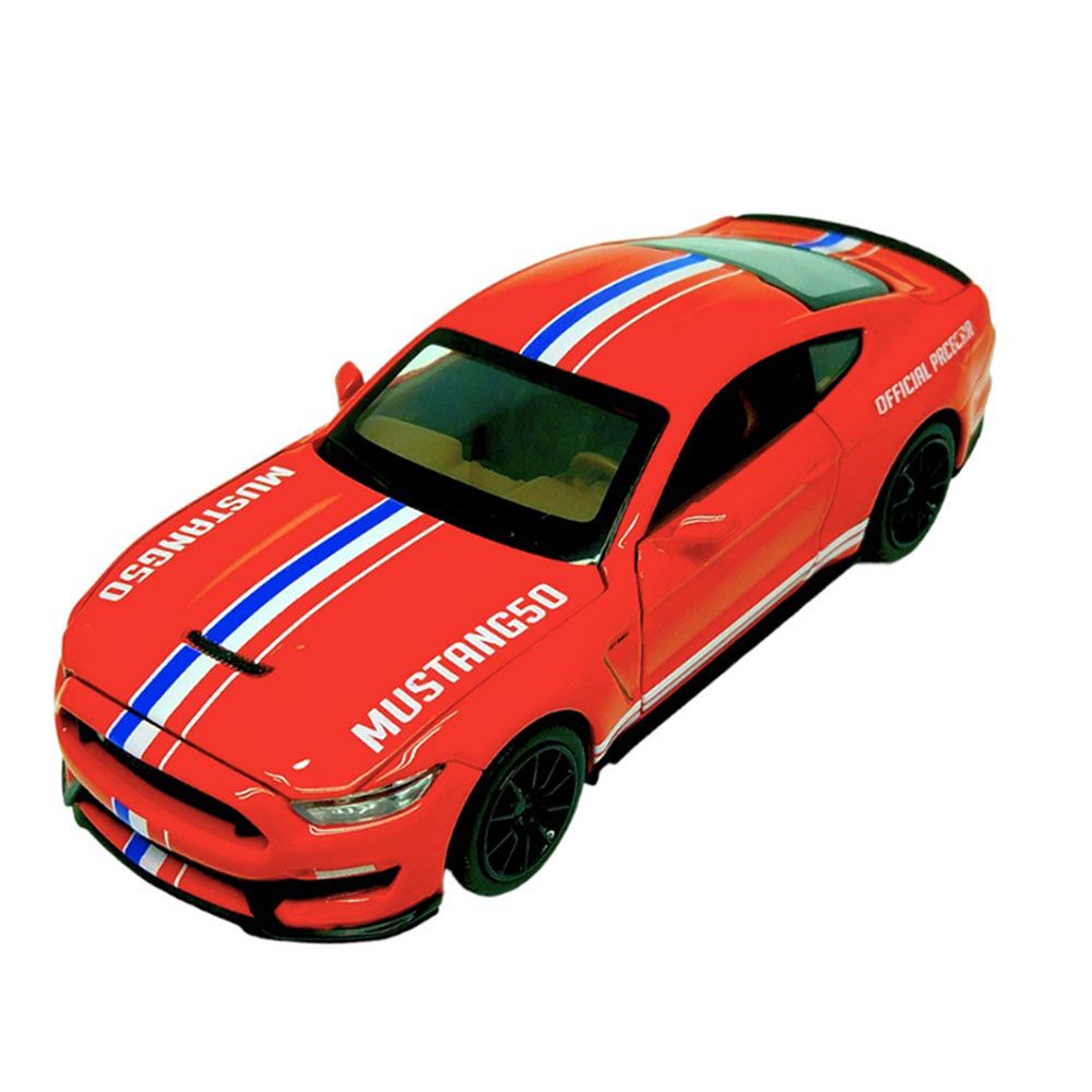 Msz - 1/32 Ford Shelby Gt350 Car Die-Cast Replica - Red