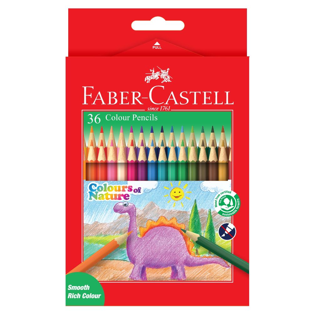 Faber-Castell - Cardboard Colour Pencil 36pcs