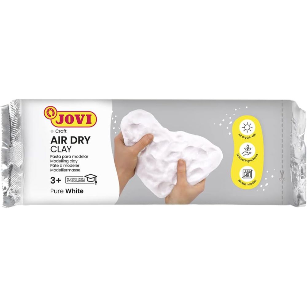 Jovi - Air Hardening Modelling Clay 250g - White