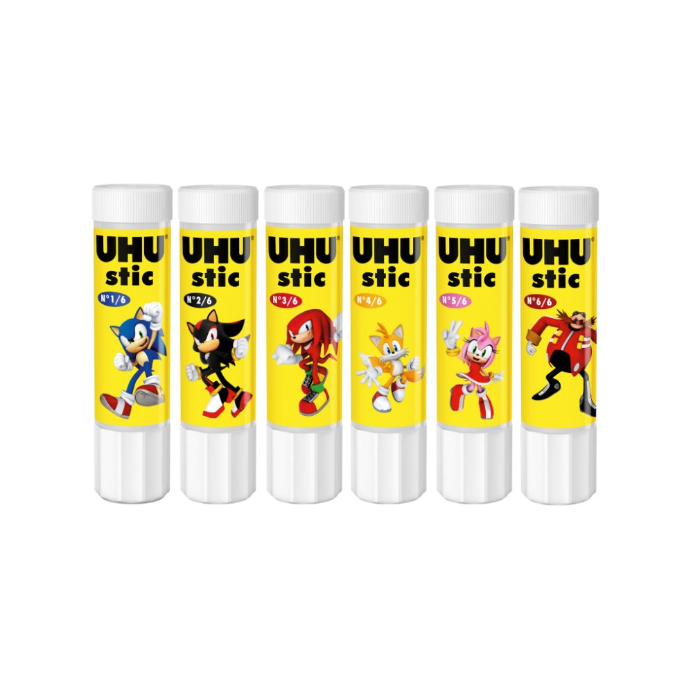 UHU - Glue Stick Solvent Free - Set of 6