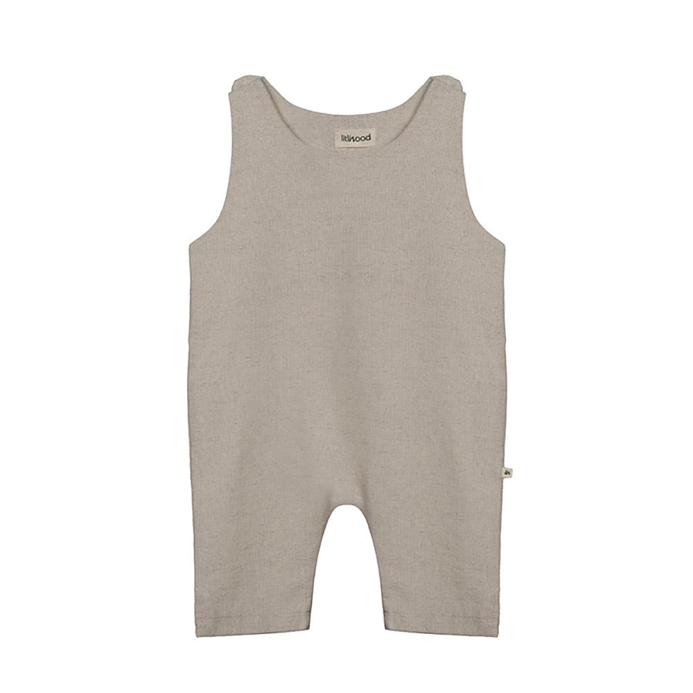 Litlhood - Oversized Baby Jumpsuit - Latte