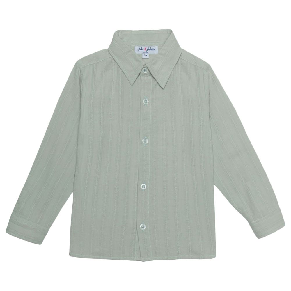 Jules & Juliette - Achille Baby Shirt - Light Green