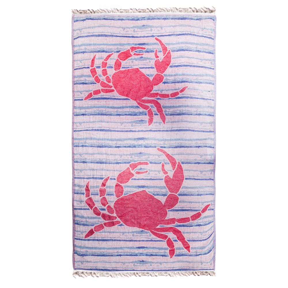 Anemoss - Turkish Beach And Bath Peshtemal - Crab