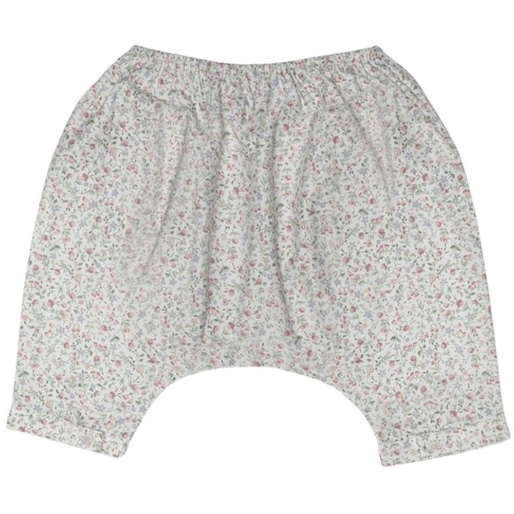 Jules & Juliette - Arsene Cotton Pants - Flowery Light Pink