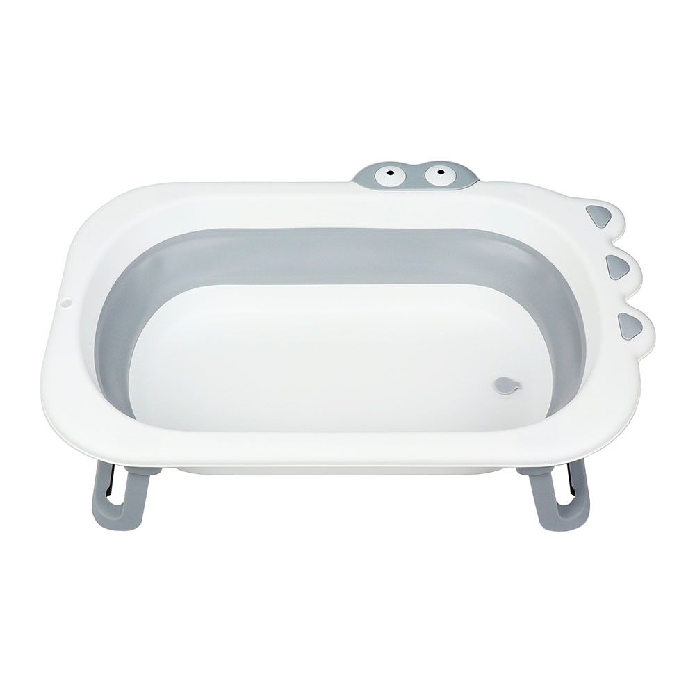 Little Angel - Baby Foldable And Portable Bathtub - Grey