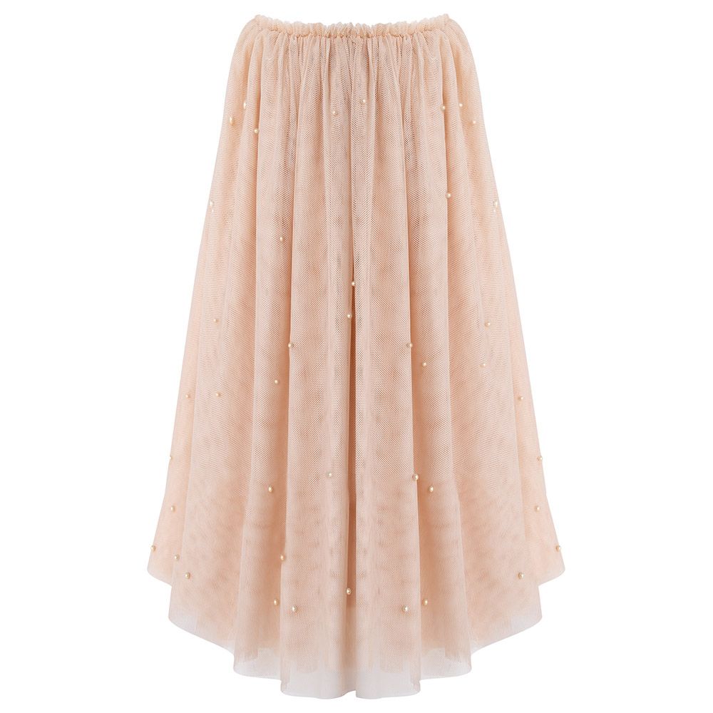 Billy Loves Audrey - Long Tutu With Beads - Beige