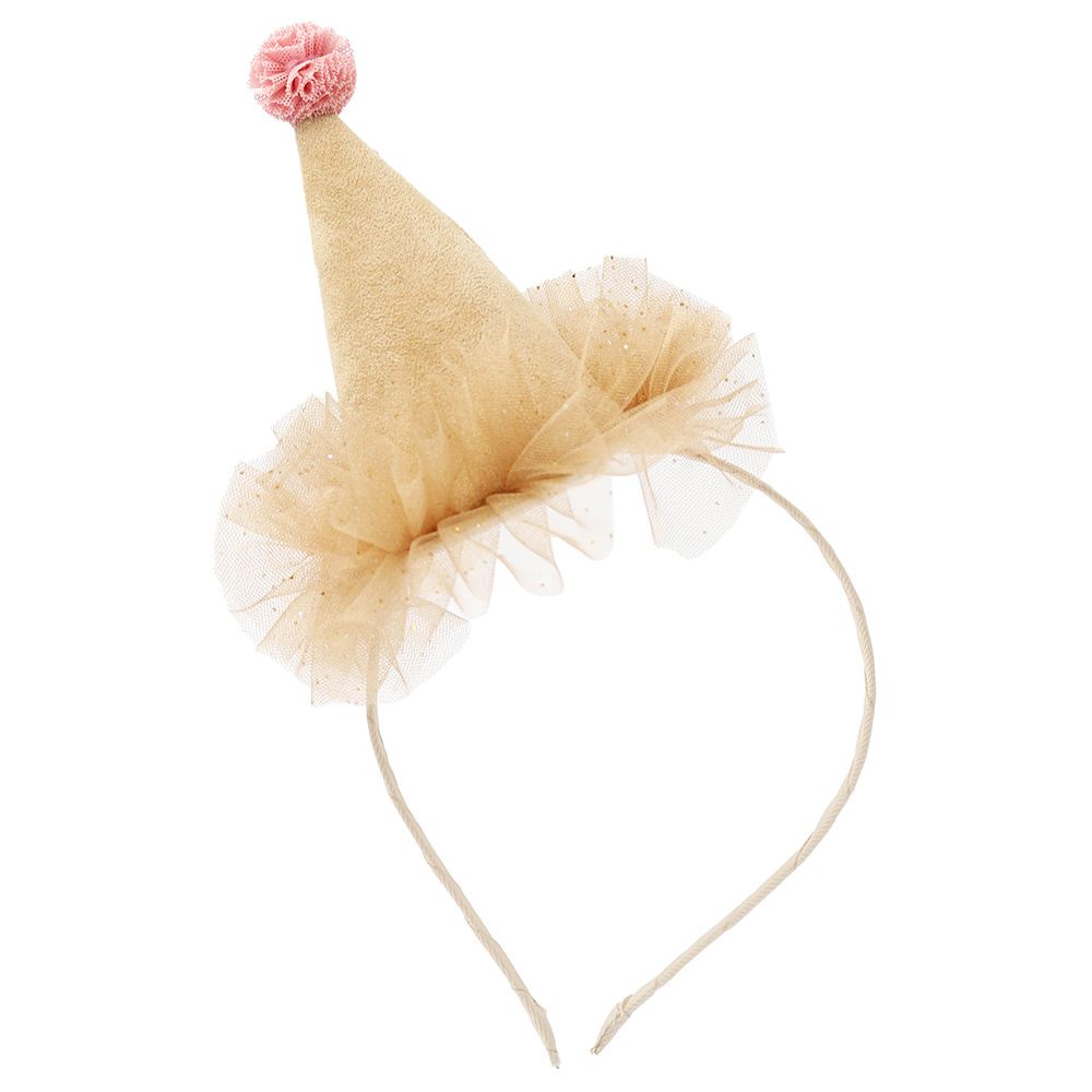Billy Loves Audrey - Party Hat Alice Headband Tilda - Tiramisu