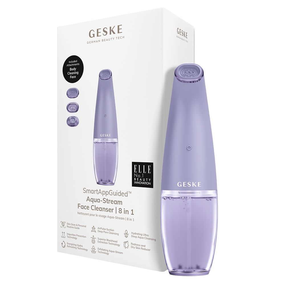 Geske - 8-in-1 Aqua Stream Face Cleanser - Purple