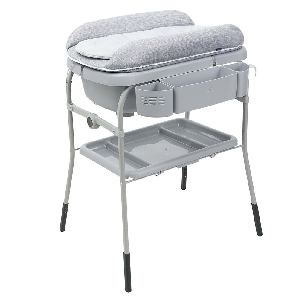 Chicco - Cuddle & Bubble Comfort Changing Table - Grey Melange