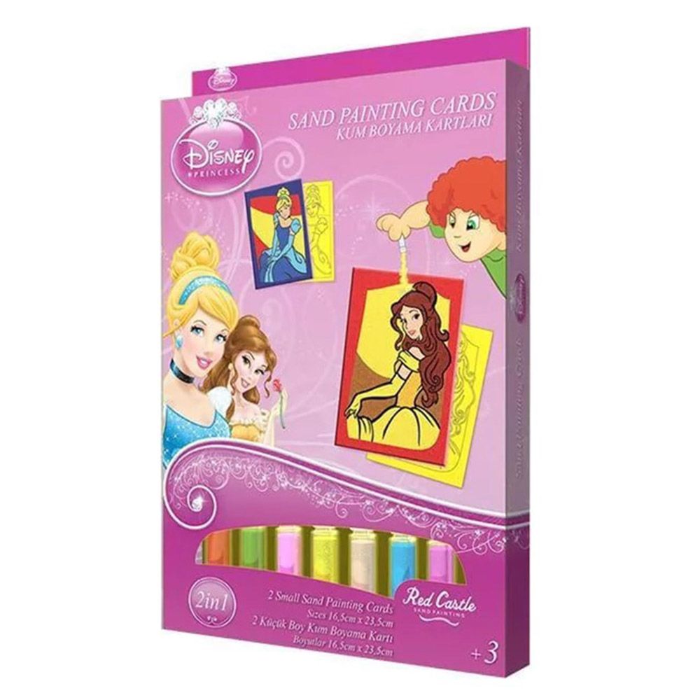 Disney Princess 2-in-1 Sand Painting Cards