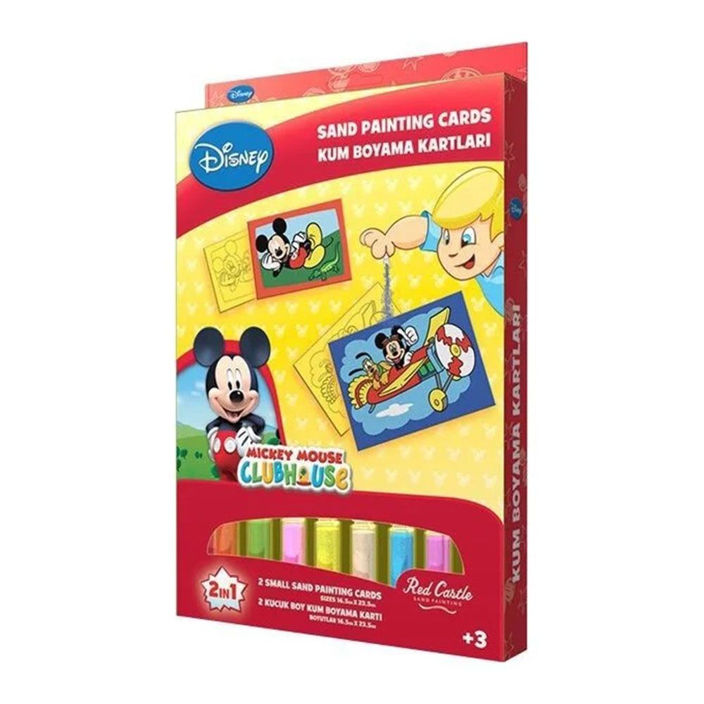 Disney Mickey Mouse 2-in-1 Sand Painting Card