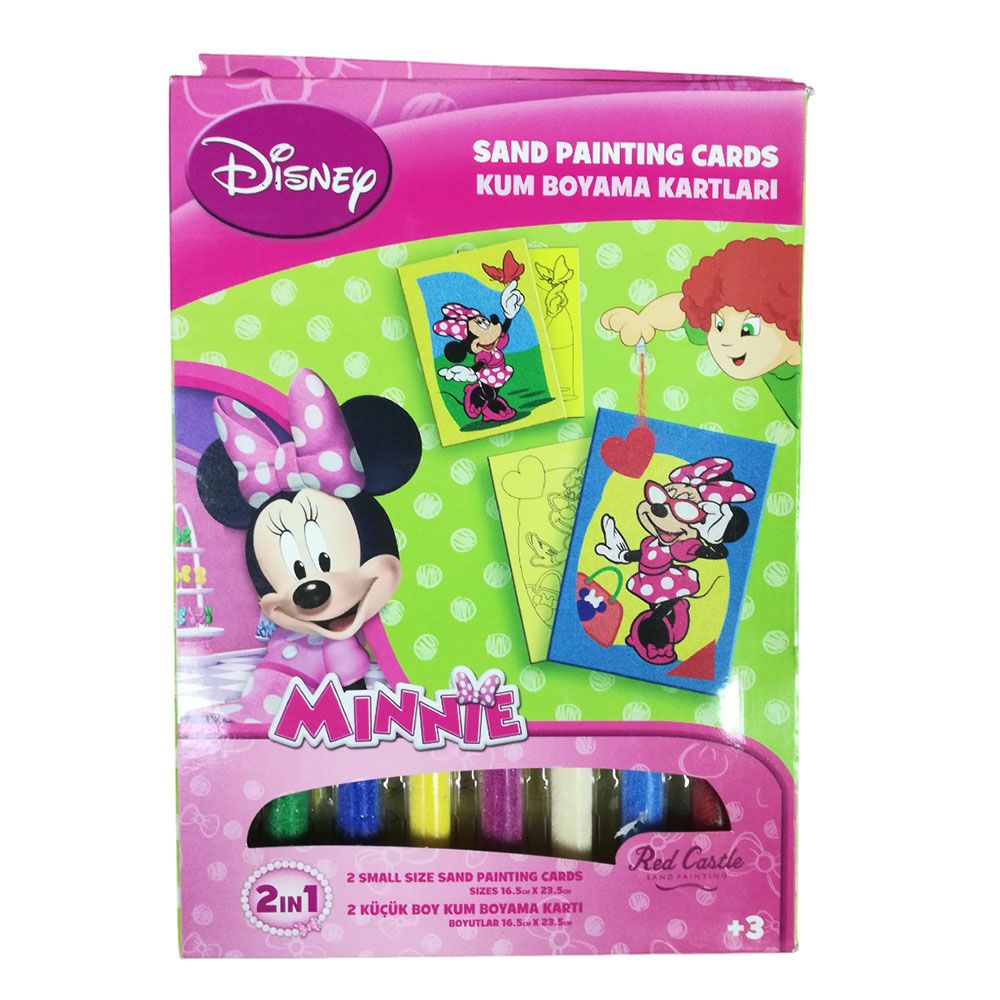 Disney Minnie Mouse 2-in-1 Sand Painting Card