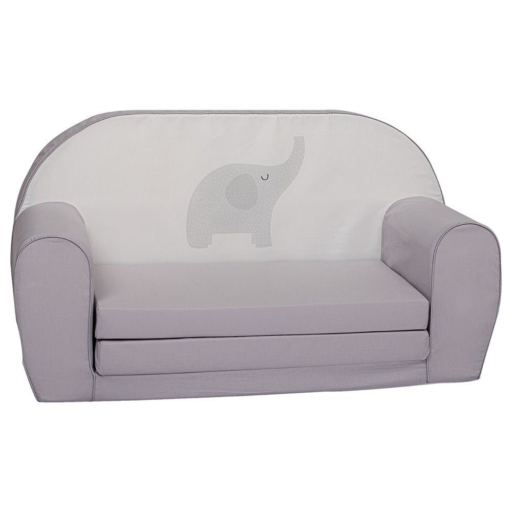 Delsit - Double Sofa Elephant On - Grey