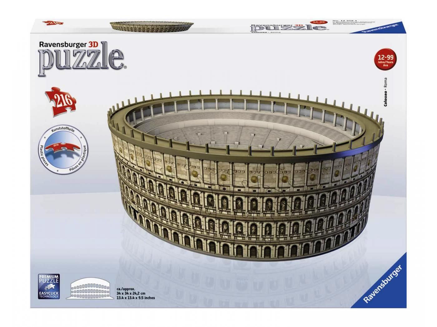 Ravensburger The Colosseum 3D Puzzle (216 Puzzles)
