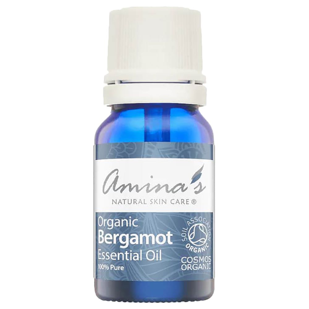 Amina's Natural Skin Care - Organic Bergamot Essential Oil - 10 ml