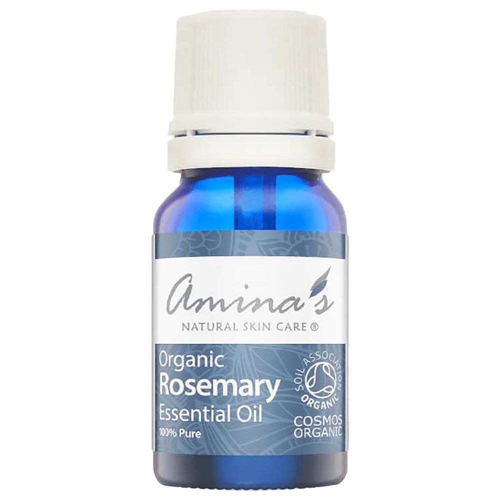Amina's Natural Skin Care - Organic Rosemary Essential Oil - 10 ml
