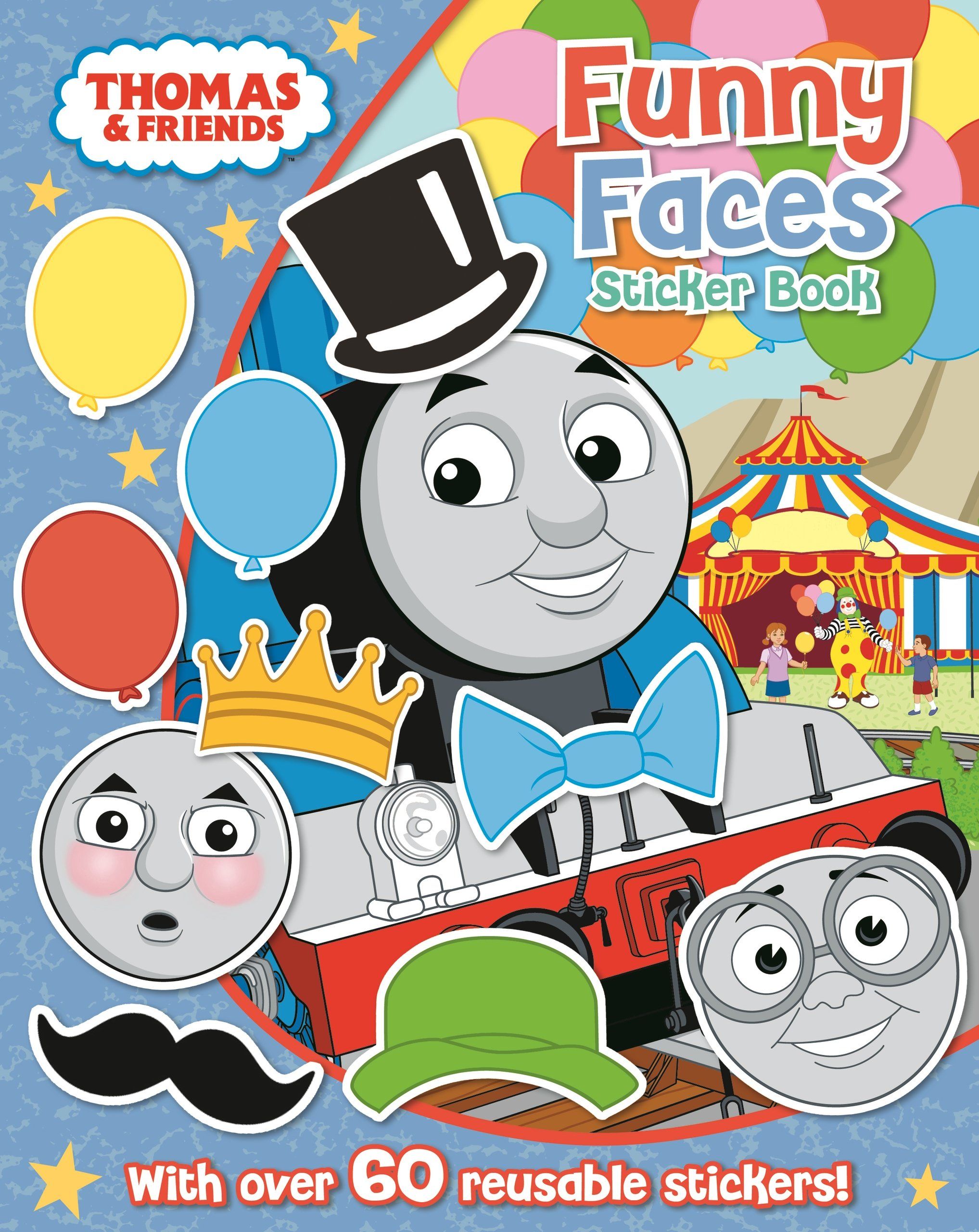 قصة "Thomas Friends Funny Faces Sticker" من إغمونت يو كي
