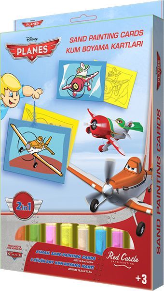 Disney Planes 2in1 Sand Painting Cards