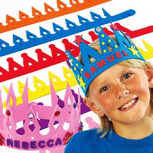 Baker Ross Foam Crowns (Pack of 8)